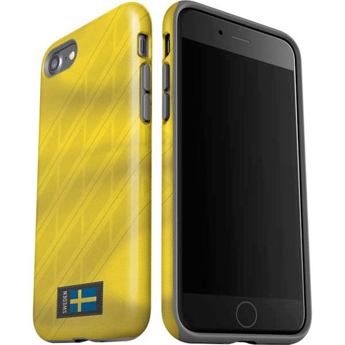 Sweden Soccer Flag iPhone SE (2nd & 3rd Gen) Pro Case